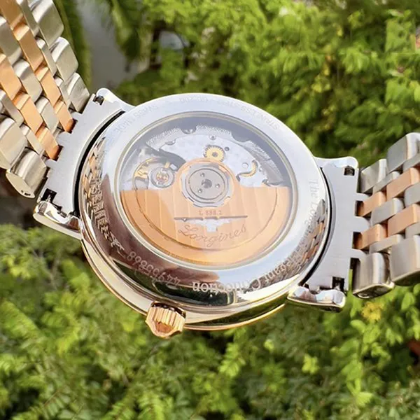 Đồng Hồ Nam Longines Elegant Collection L4.910.5.77.7 Màu Bạc – Vàng Hồng