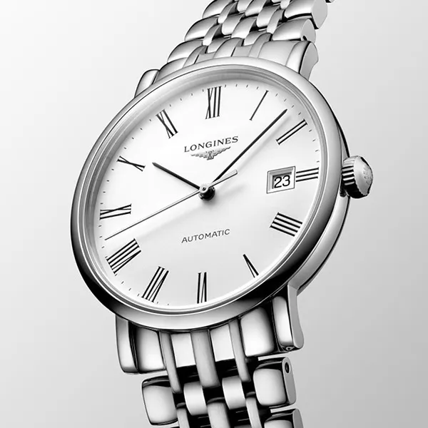 Đồng Hồ Nam Longines Elegant Watch L4.810.4.11.6 37mm Màu Bạc - Đồng hồ - Vua Hàng Hiệu