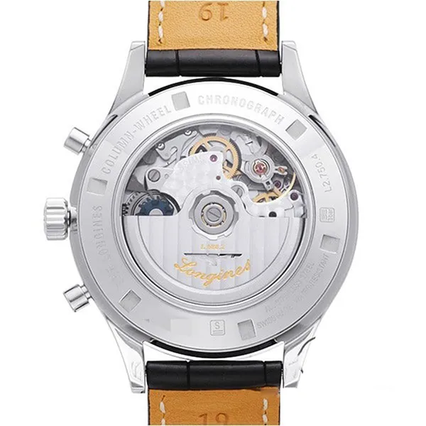 Đồng Hồ Nam Longines Heritage L2.750.4.56.0 Watch 41mm Màu Đen - Đồng hồ - Vua Hàng Hiệu