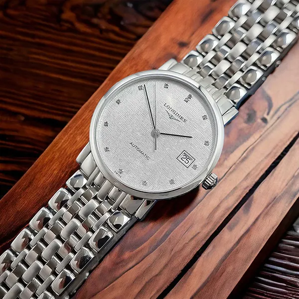 Đồng Hồ Nam Longines L4.809.4.77.6 Màu Bạc Xám - Đồng hồ - Vua Hàng Hiệu
