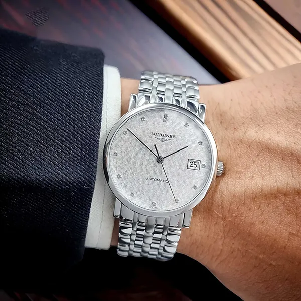 Đồng Hồ Nam Longines L4.809.4.77.6 Màu Bạc Xám - Đồng hồ - Vua Hàng Hiệu