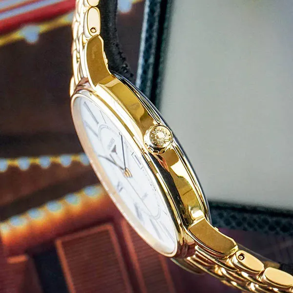 Đồng Hồ Nam Longines L4.921.2.11.8 Màu Vàng Gold