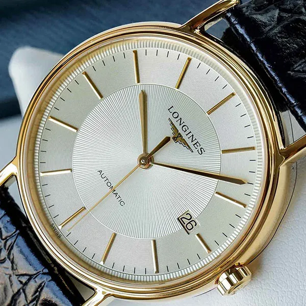 Đồng Hồ Nam Longines L4.921.2.42.2 Màu Vàng Đen