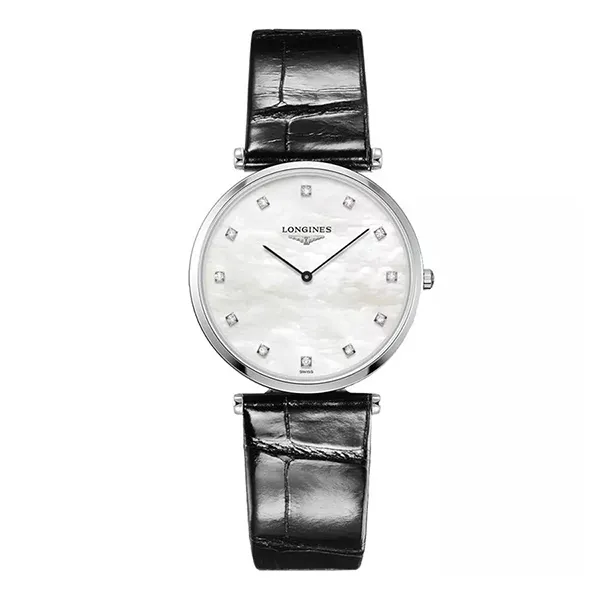 Đồng Hồ Nam Longines La Grande Watch L4.709.4.88.2 Màu Đen - Đồng hồ - Vua Hàng Hiệu