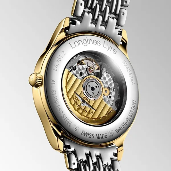Đồng Hồ Nam Longines Lyre Automatic Watch L2.793.5.19.7 40mm Màu Vàng/Bạc - Đồng hồ - Vua Hàng Hiệu
