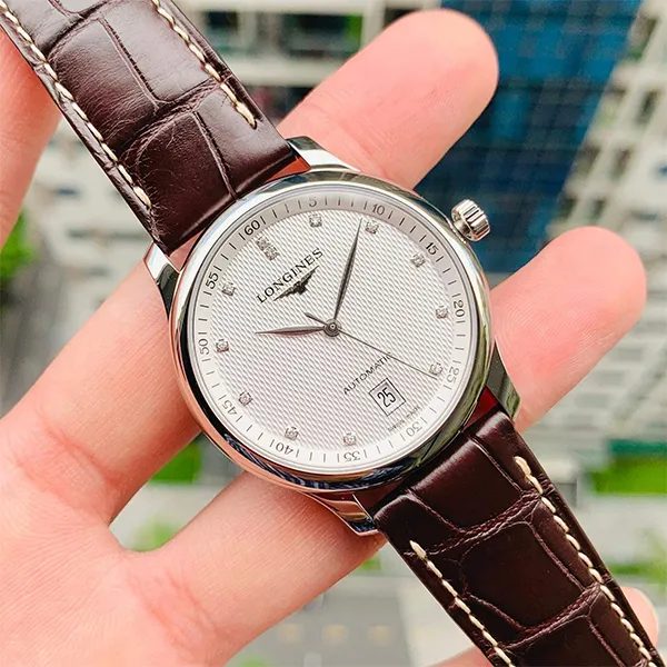 Đồng Hồ Nam Longines Master Collection L2.628.4.77.3 Màu Nâu Bạc - Đồng hồ - Vua Hàng Hiệu