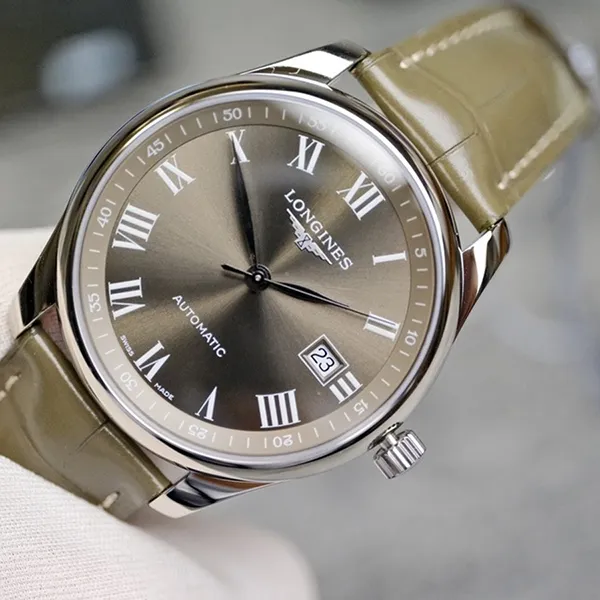 Đồng Hồ Nam Longines Master Collection L2.793.4.71.3 Màu Xám Xanh