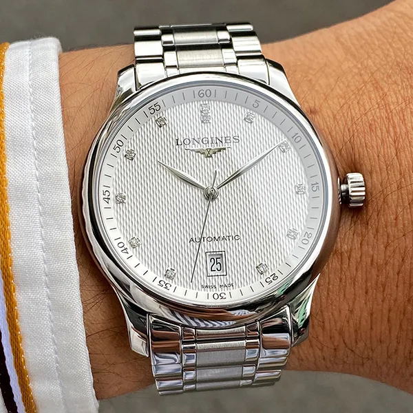 Đồng Hồ Nam Longines Master L2.628.4.77.6 Màu Bạc - Đồng hồ - Vua Hàng Hiệu