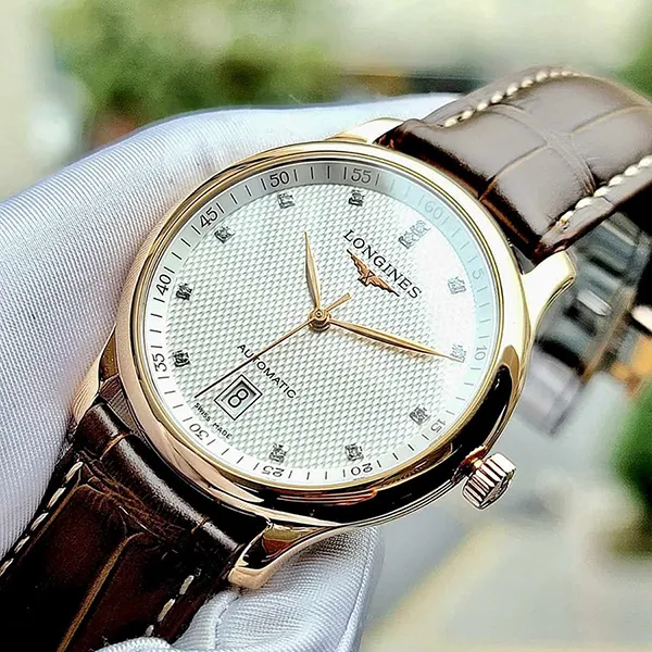 Đồng Hồ Nam Longines Master L2.628.8.77.3 Màu Nâu Trắng