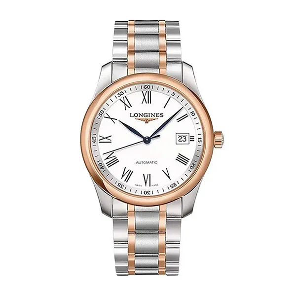 Đồng Hồ Nam Longines Master L2.793.5.11.7 Watch 40mm Màu Demi (Vàng Hồng - Bạc) - Đồng hồ - Vua Hàng Hiệu
