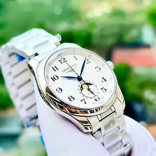 Đồng Hồ Nam Longines Master L2.909.4.78.6 Màu Bạc - Đồng hồ - Vua Hàng Hiệu