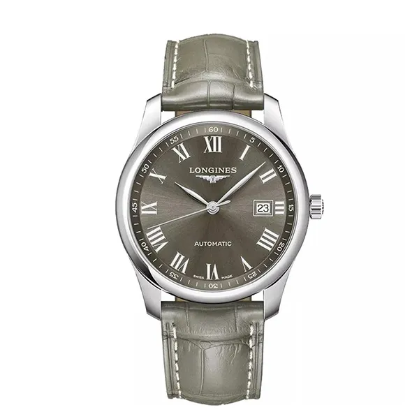 Đồng Hồ Nam Longines Master Watch L2.793.4.71.5 40mm Màu Xám