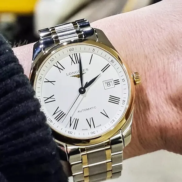 Đồng Hồ Nam Longines Master Watch 40mm L2.793.5.19.7 Màu Vàng/Bạc - Đồng hồ - Vua Hàng Hiệu