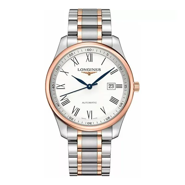 Đồng Hồ Nam Longines Master Watch L2.893.5.11.7 42mm Màu Vàng Hồng/Bạc - Đồng hồ - Vua Hàng Hiệu