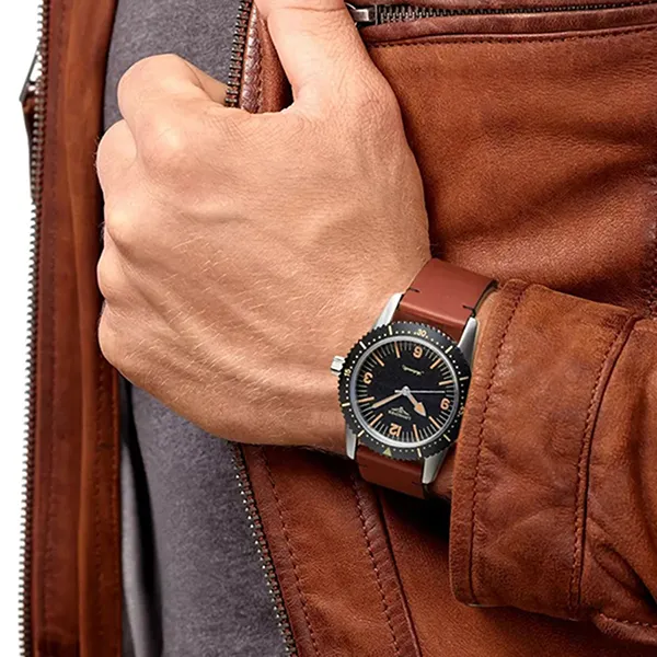 Đồng Hồ Nam Longines Skin Diver Automatic L2.822.4.56.2 Màu Nâu Đen