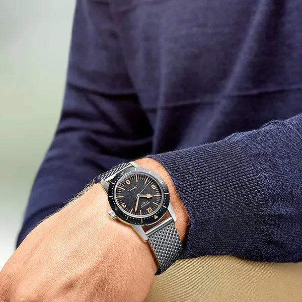 Đồng Hồ Nam Longines Skin Diver L2.822.4.56.6 Màu Đen Bạc - Đồng hồ - Vua Hàng Hiệu