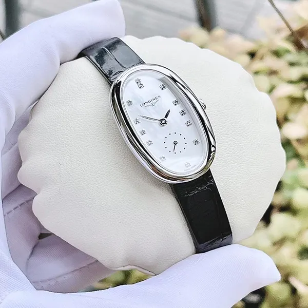 Đồng Hồ Nữ Longines Symphonette L2.306.4.87.0 Màu Đen Bạc