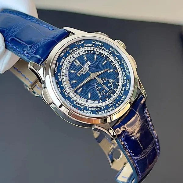 Đồng Hồ Nam Patek Philippe Complications Automatic 5930G-001 Màu Xanh