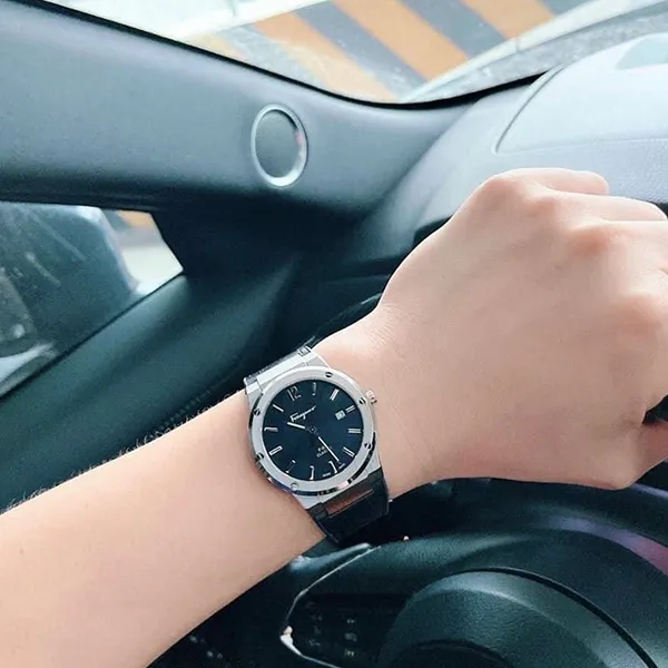 Đồng Hồ Nam Salvatore Ferragamo F-80 Classics Watch SFDT00219 Màu Đen - Đồng hồ - Vua Hàng Hiệu