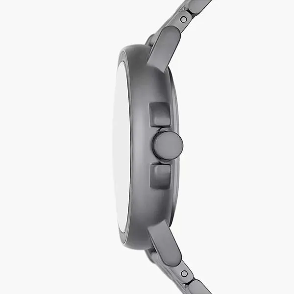 Đồng Hồ Nam Skagen Signatur Sport Three-Hand Date Charcoal Stainless Steel Bracelet Watch SKW6922 Màu Xám Đen