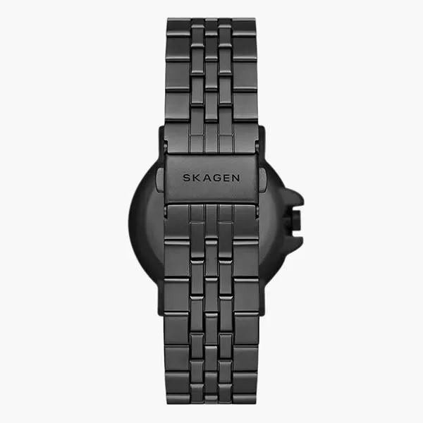 Đồng Hồ Nam Skagen Signatur Sport Three-Hand Date Midnight Stainless Steel Bracelet Watch SKW6920 Màu Đen - Đồng hồ - Vua Hàng Hiệu