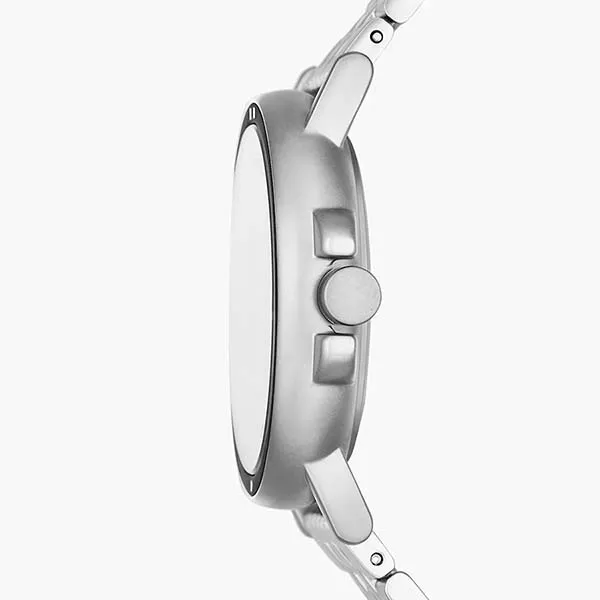 Đồng Hồ Nam Skagen Signatur Sport Three-Hand Date Silver Stainless Steel Bracelet Watch SKW6919 Màu Bạc Đen