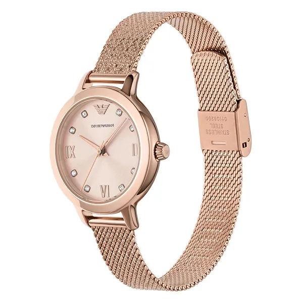 Đồng Hồ Nữ Emporio Armani Cleo AR11512 Màu Vàng Hồng