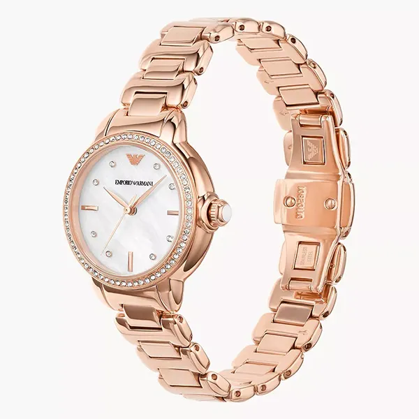 Đồng Hồ Nữ Emporio Armani Mia AR11523 Màu Vàng Hồng