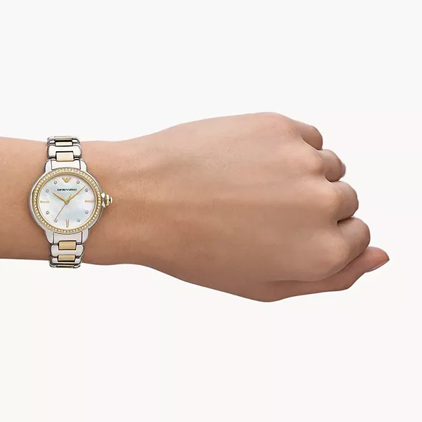 Đồng Hồ Nữ Emporio Armani Mia AR11524 Màu Bạc Vàng