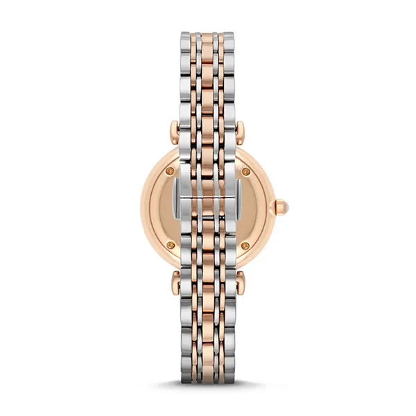 Đồng Hồ Nữ Emporio Armani Women's Two-Tone Stainless Steel Watch AR1926 Màu Vàng Hồng/Bạc