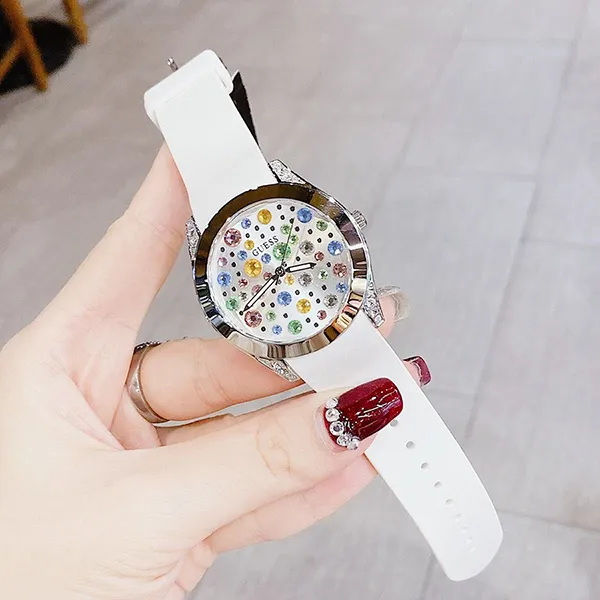 Đồng Hồ Nữ Guess Ladies Watch U1059L1 Màu Trắng - Đồng hồ - Vua Hàng Hiệu