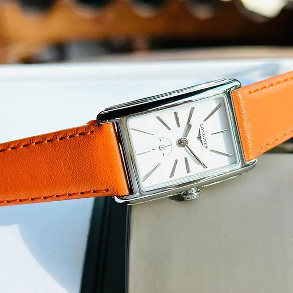 Đồng Hồ Nữ Longines Dolcevita L5.255.4.11.8 (L52554118) Màu Cam