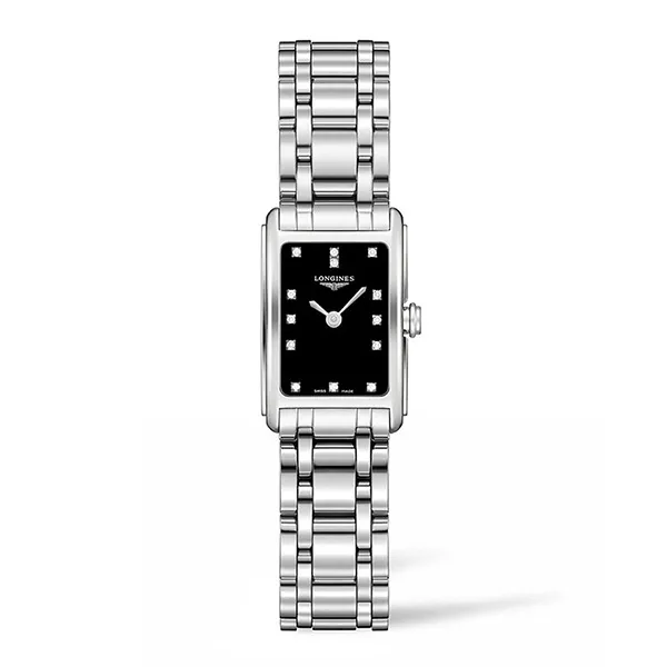 Đồng Hồ Nữ Longines Dolcevita L5.258.4.57.6 Watch Màu Đen - Bạc - Đồng hồ - Vua Hàng Hiệu