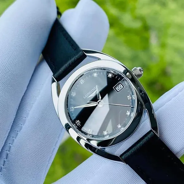 Đồng Hồ Nữ Longines Equestrian Watch L6.136.4.57.0 Màu Đen