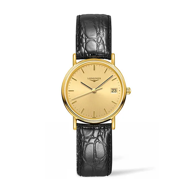 Đồng Hồ Nữ Longines Presence Watch L4.320.2.32.2 Màu Vàng Đen - Đồng hồ - Vua Hàng Hiệu