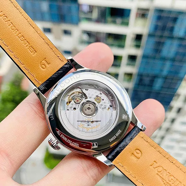 Đồng Hồ Nữ Longines Record Watch L2.321.4.57.2 Màu Đen - Đồng hồ - Vua Hàng Hiệu