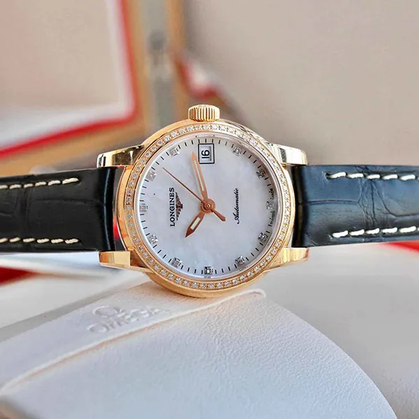 Đồng Hồ Nữ Longines The Saint-Imier L2.263.9.87.3 Watch Màu Đen - Đồng hồ - Vua Hàng Hiệu