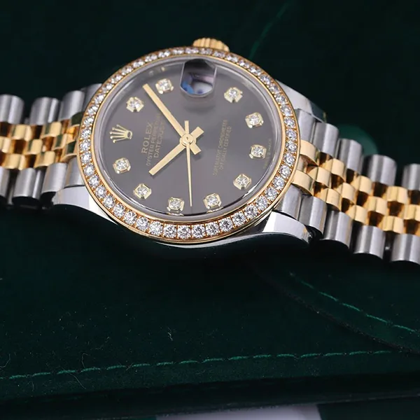 Đồng Hồ Nữ Rolex Datejust 278383RBR Màu Xám Bạc