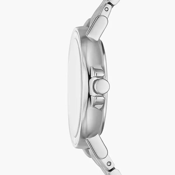 Đồng Hồ Nữ Skagen Signatur Lille Sport Three-Hand Date Silver Stainless Steel Bracelet Watch SKW3134 Màu Bạc - Đồng hồ - Vua Hàng Hiệu