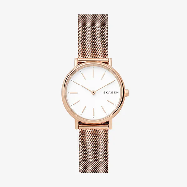 Đồng Hồ Nữ Skagen SKW2694 Màu Trắng/ Vàng Hồng