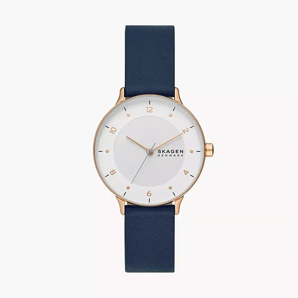 Đồng Hồ Nữ Skagen Watch RIIS SKW3090 Màu Xanh Trắng