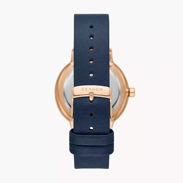 Đồng Hồ Nữ Skagen Watch RIIS SKW3090 Màu Xanh Trắng