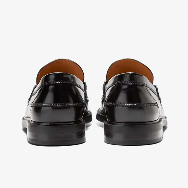 Giày Lười Nam Cole Haan American Classics Pinch Penny Loafer Màu Đen Bóng Size 41 - Giày - Vua Hàng Hiệu