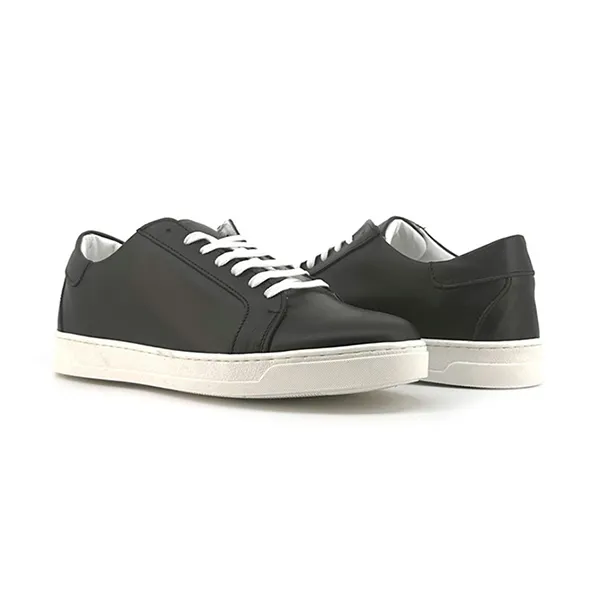Giày Thể Thao Nam Duca Di Morrone BRANDO-PELLE_NERO_NERO Màu Đen Size 42 - Giày - Vua Hàng Hiệu