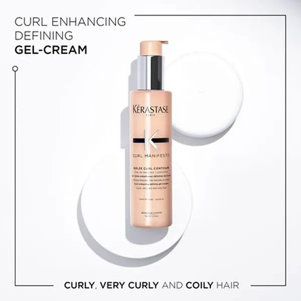 Kem Dưỡng Tóc Tạo Kiểu Kérastase Curl Manifesto Gelée Curl Contour Gel-Cream 150ml - Chăm sóc tóc - Vua Hàng Hiệu