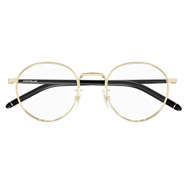 Kính Mắt Cận Nam Montblanc MB0273O 001 Eyeglasses Màu Đen Vàng
