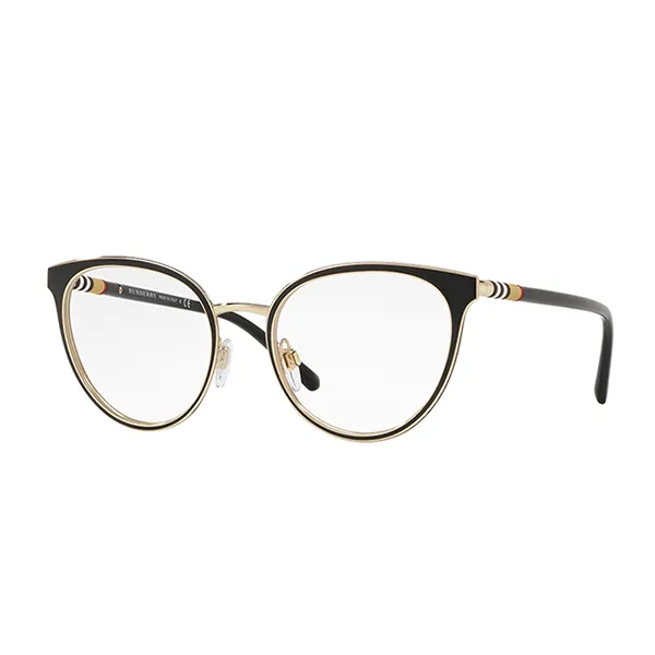 Kính Mắt Cận Nữ Burberry BE1324 1262 52 Màu Đen Vàng