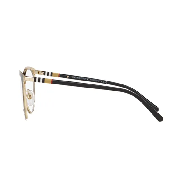 Kính Mắt Cận Nữ Burberry BE1324 1262 52 Màu Đen Vàng