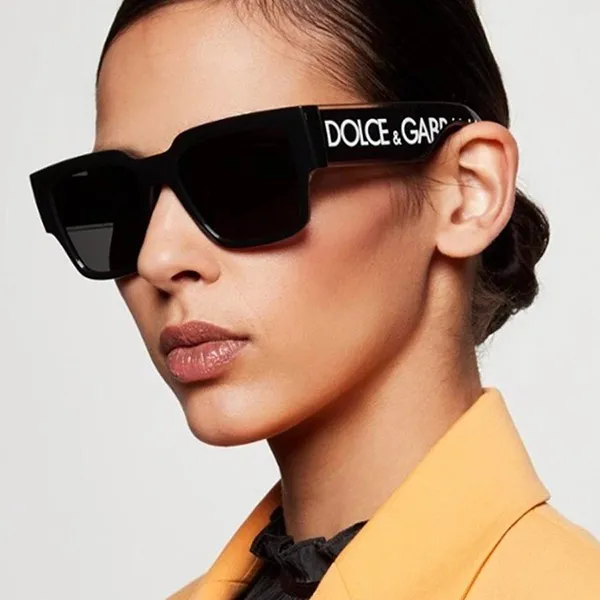 Kính Mát Dolce & Gabbana D&G Sunglasses DG6184 Màu Đen - Kính mắt - Vua Hàng Hiệu