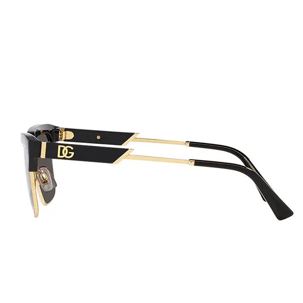 Kính Mát Dolce & Gabbana D&G Sunglasses DG6185 Màu Xám Đen